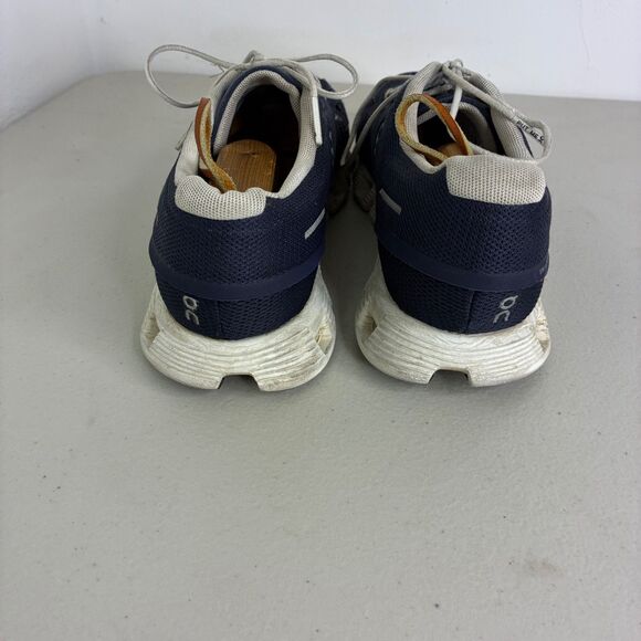 On Running Cloud 5 Blue White Men’s 8.5 Running Shoes Sneakers Lace Up - Picture 5 of 8